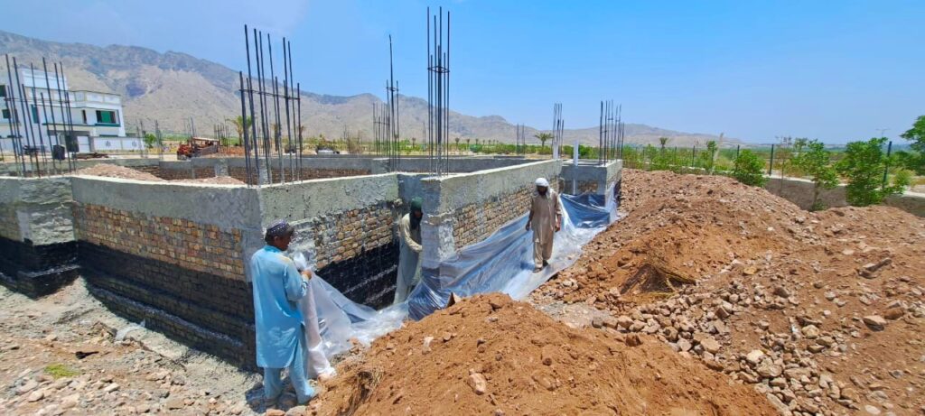 Mosque Construction Progress Update in D.I. Khan New City