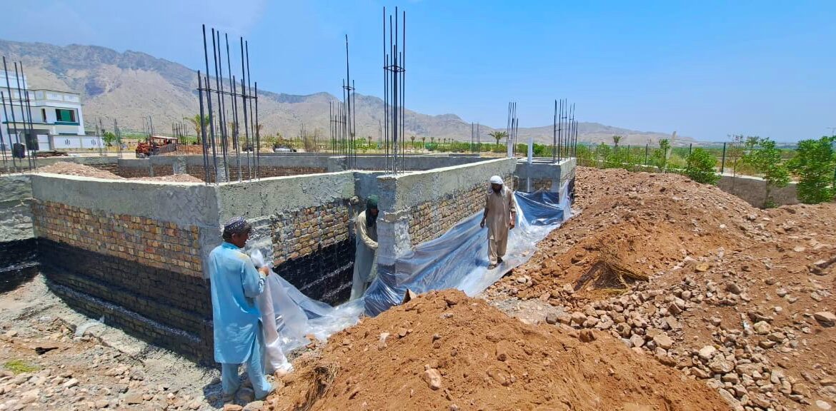 Mosque Construction Progress Update in D.I. Khan New City