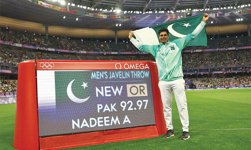 Pakistan Celebrates as Arshad Nadeem Makes History at Paris Olympics