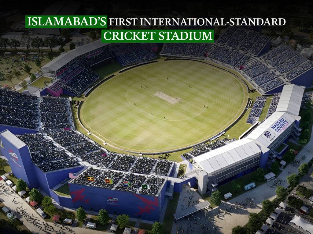 Islamabad’s First International-Standard Cricket Stadium